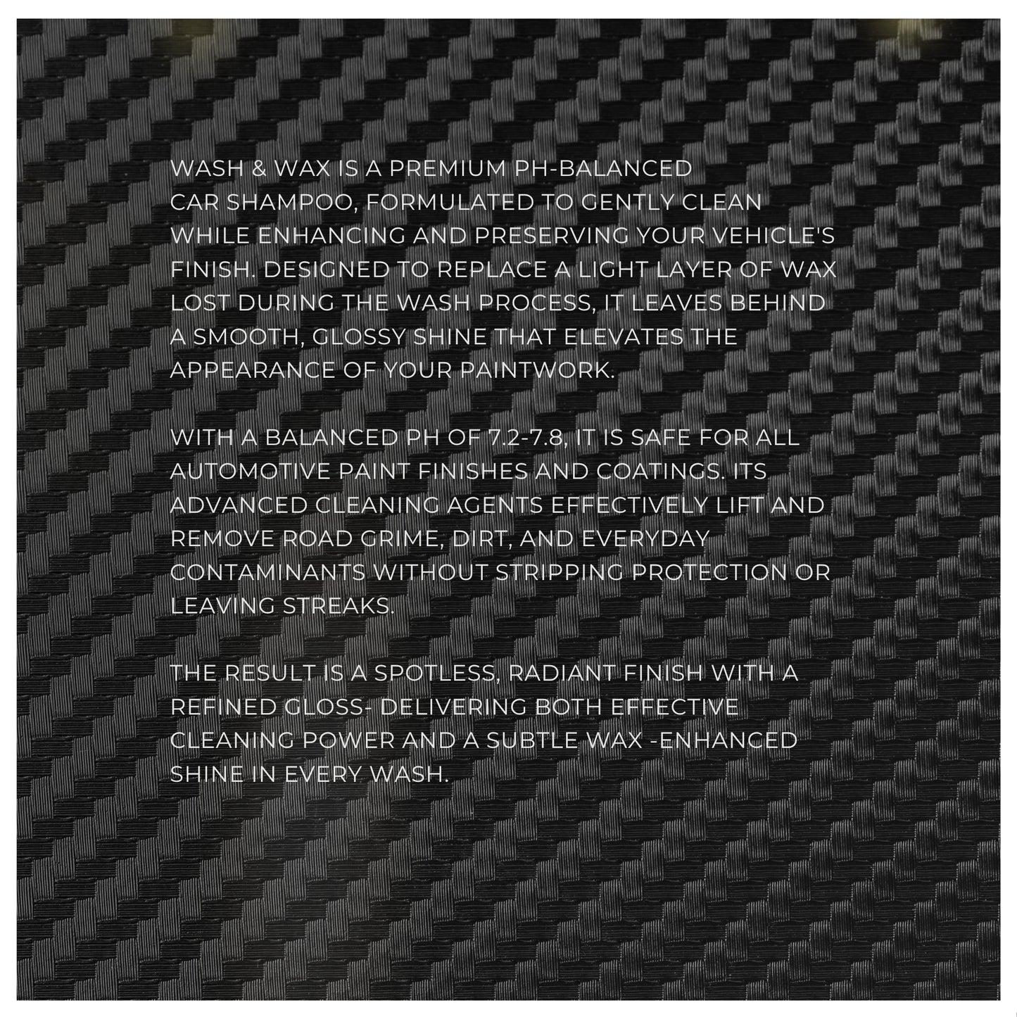 Wash & Wax – 1L